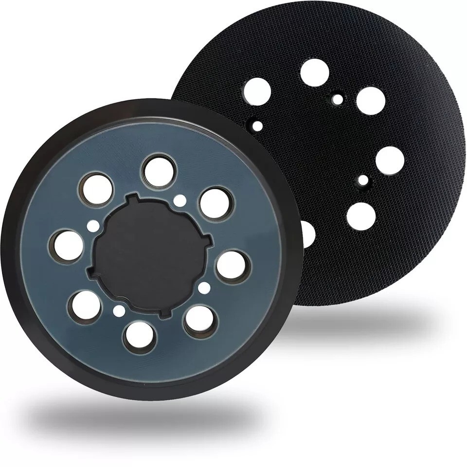 2Pack 5Inch Hole Hook and Loop Replacement Sanding Backing Pad Sander Pad for 5