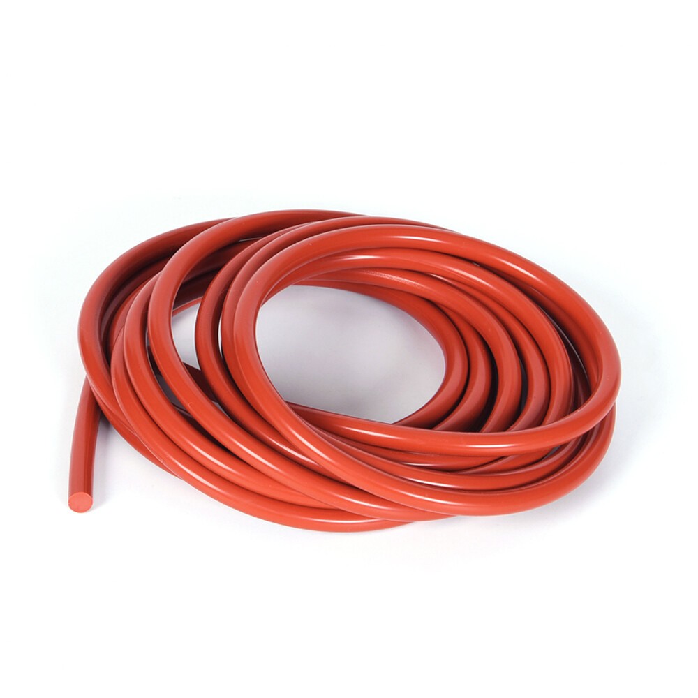 Solid Red Silicone Rubber Sealing Strip Round O Ring Cord Seal Gasket Dia 1-20mm