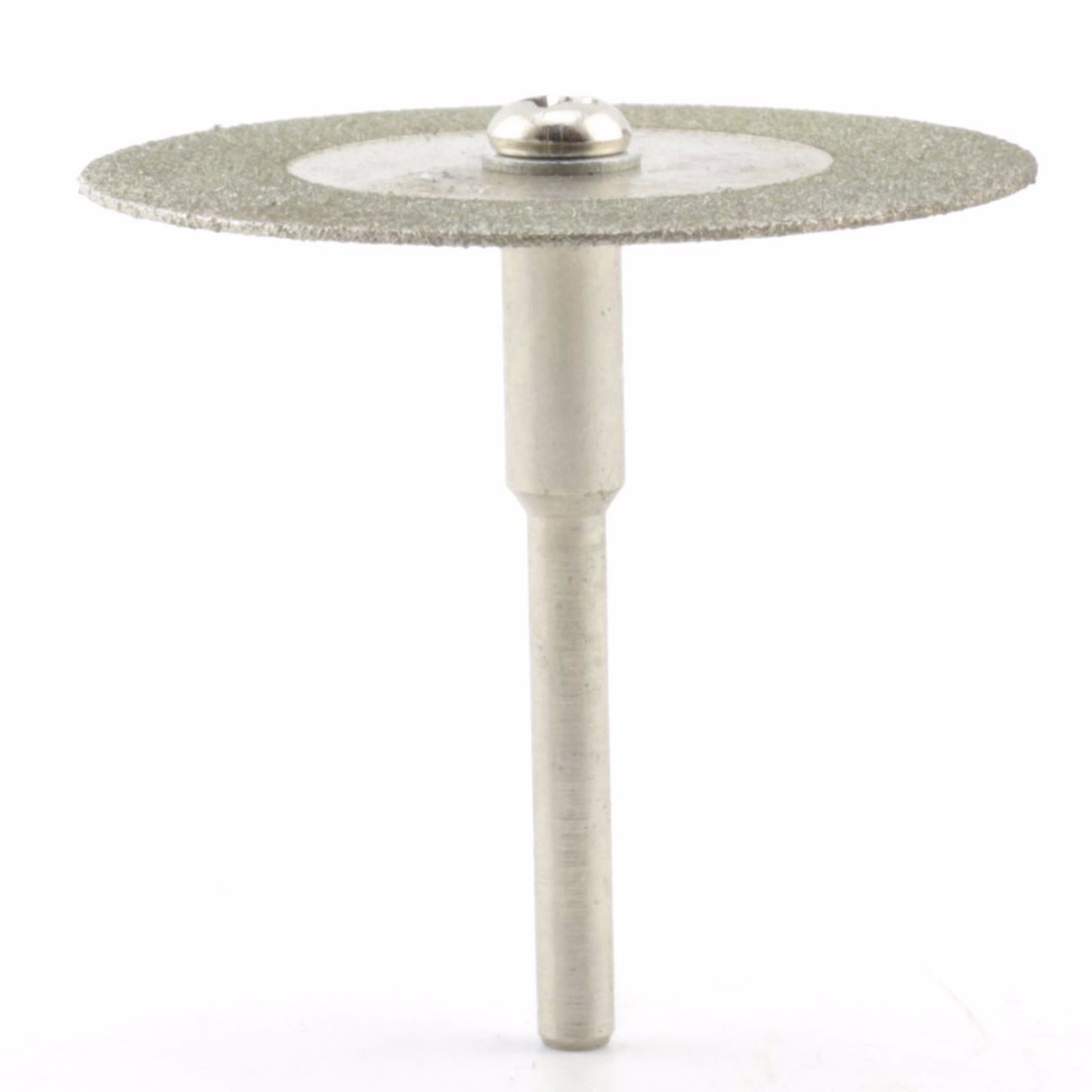 10Pcs 16-60mm Diamond Cutting Wheel Rotary Blade Coated Cut-off Disc Shank 1/8″