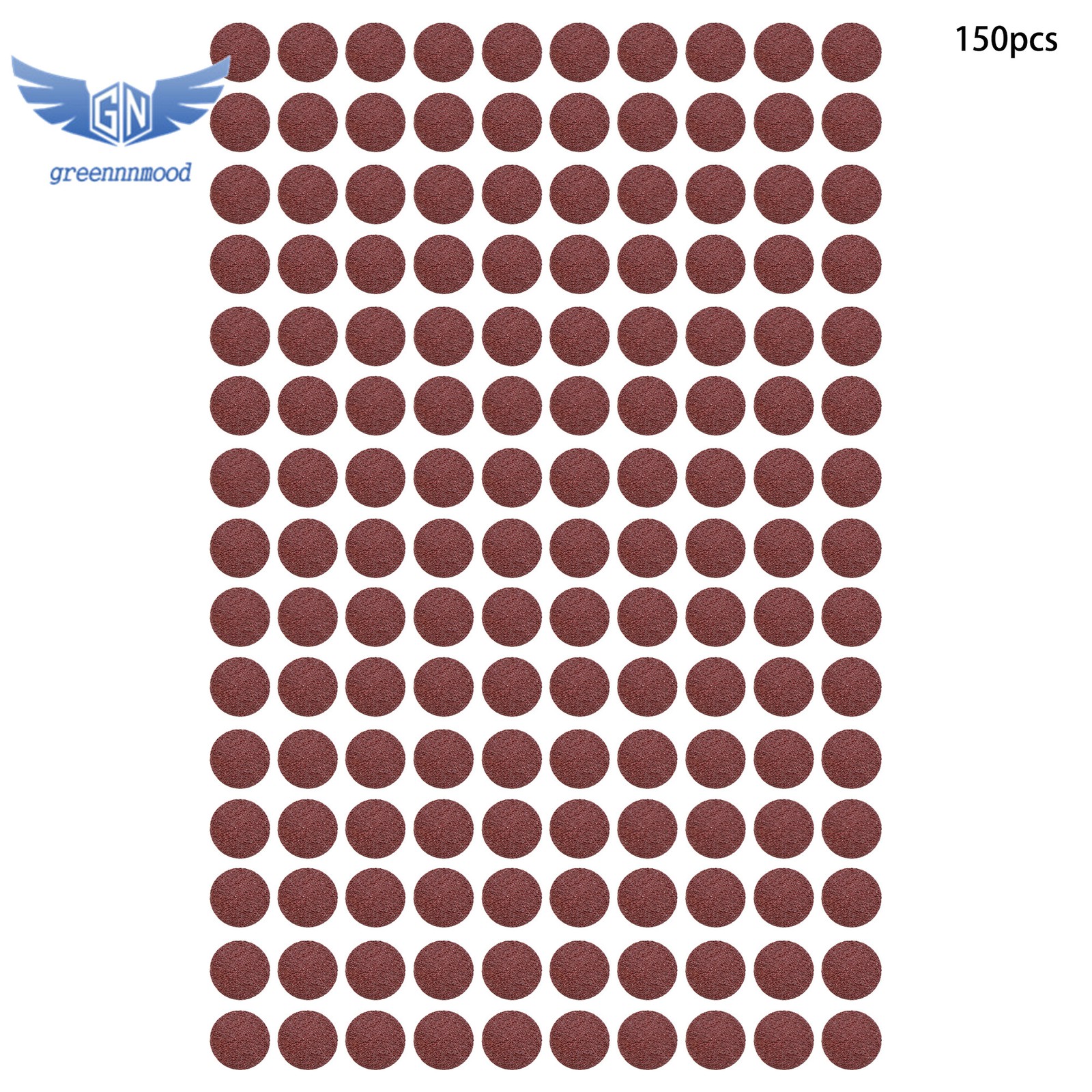 150 Pieces 2 Inch Sanding Discs 36 Grit Roll Lock Die Grinder Sanding Disc