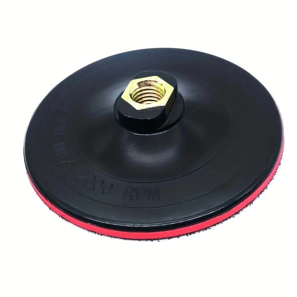 5 inch Hook and Loop Backing Pad Buffing Sanding Pad for Angle Grinder 5/8-11