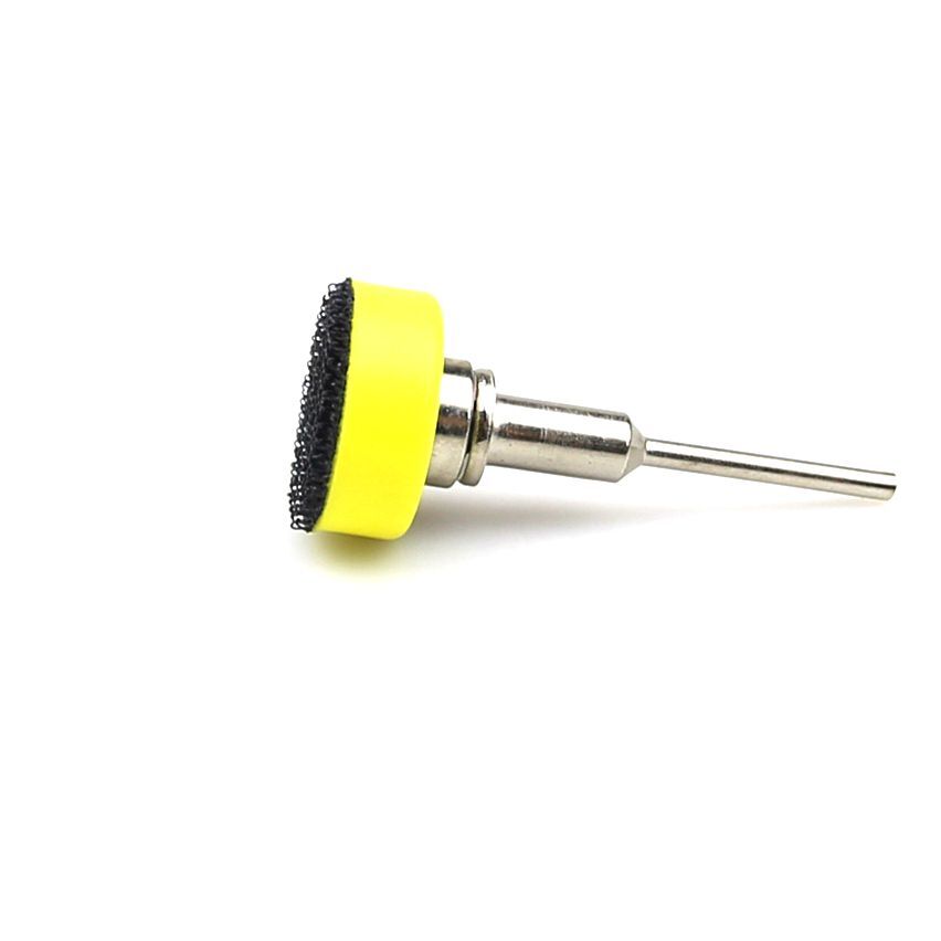 1 piece Sanding Back-up Pad Nozzle + 1 piece 3mm Mandrel for Dremel Sanding Disc