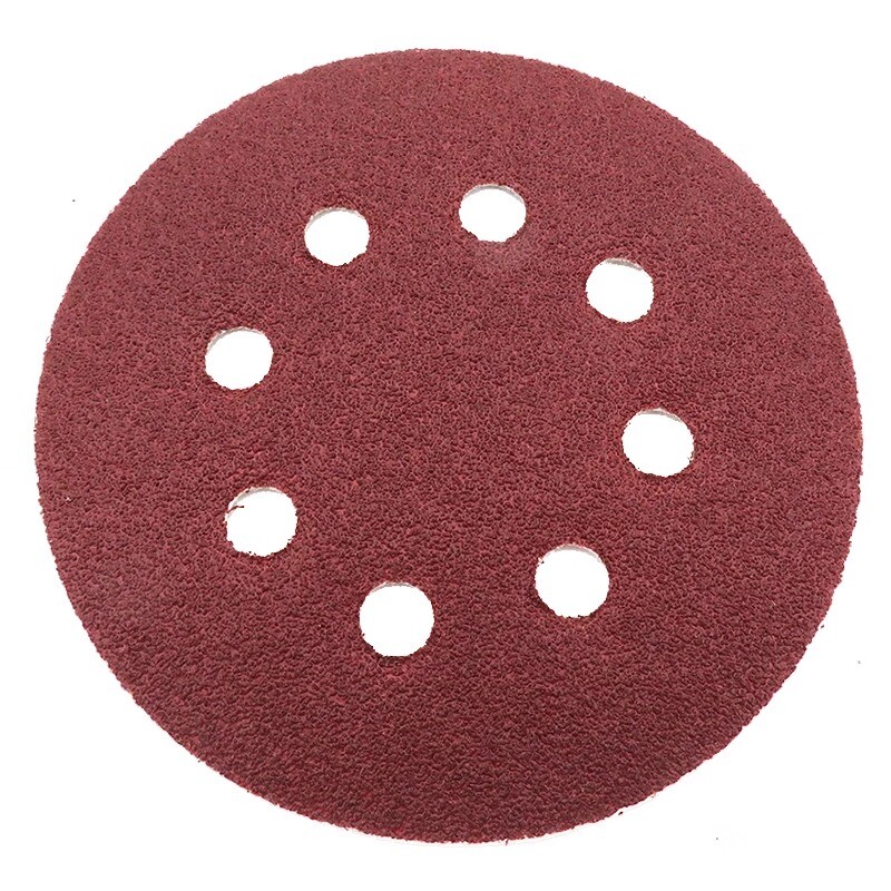 125mm 5″ Sanding Discs 60-1200 Grit Orbital Sander Sheets Sandpaper 8 Hole Pads