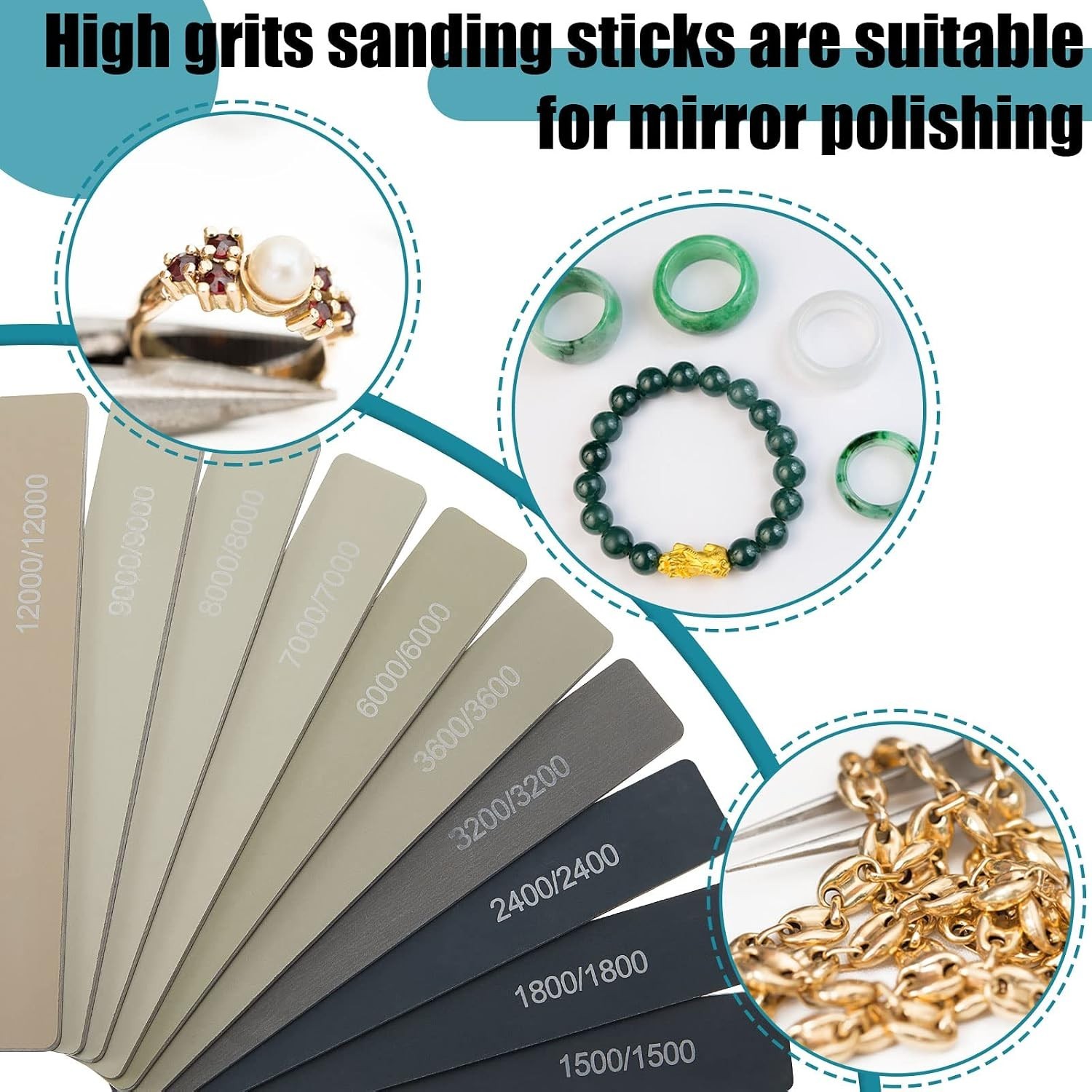 Pro-Level Sanding Sticks Set – 20 Assorted Grits for Model Crafting Perfection