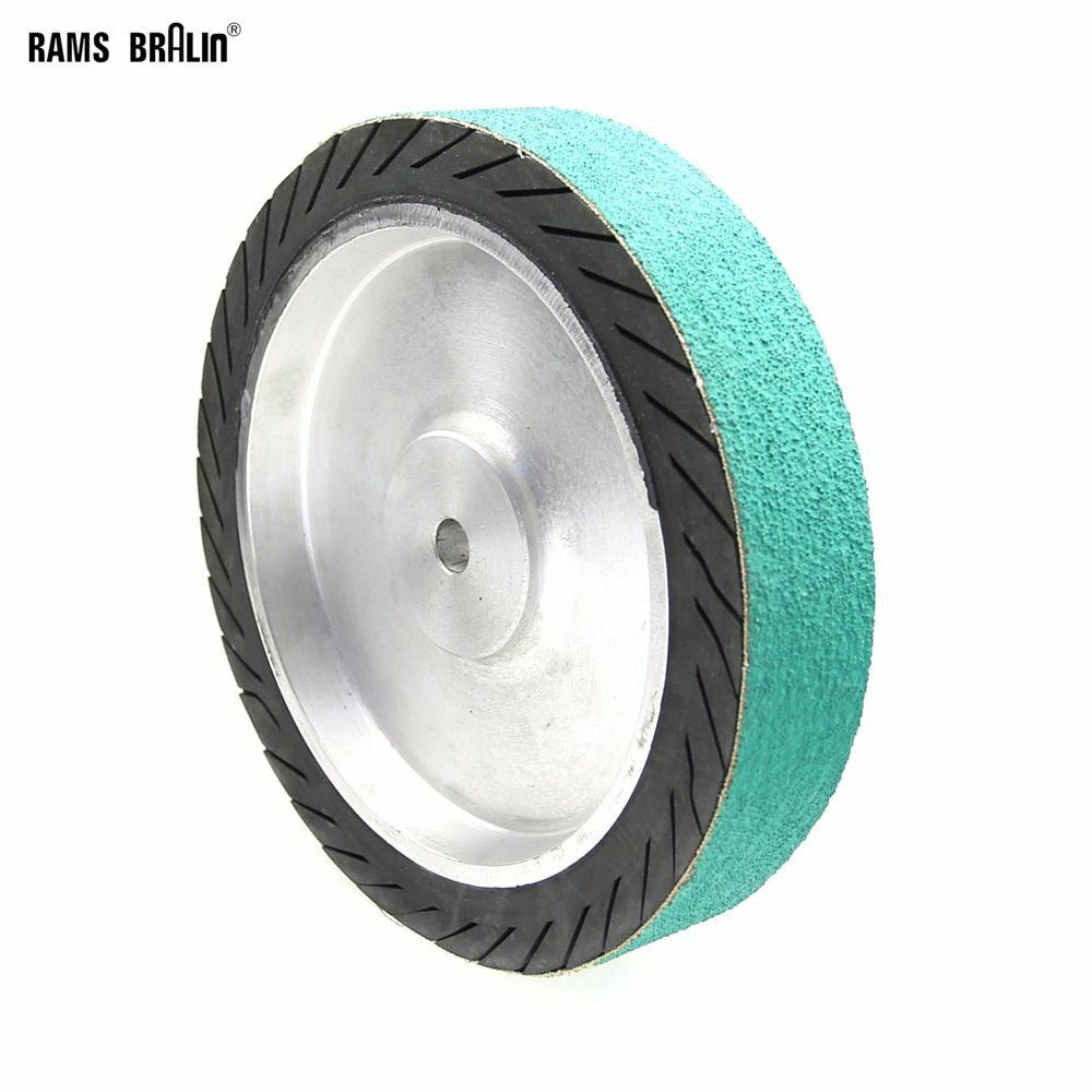 Centrifugal Rubber Contact Wheel 10″ Expander Wheel for Sanding 250*50*15.875mm