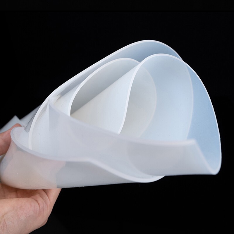 Soft Silicone Rubber Sheet Clear Translucent High Temp Mat Plate Size Various