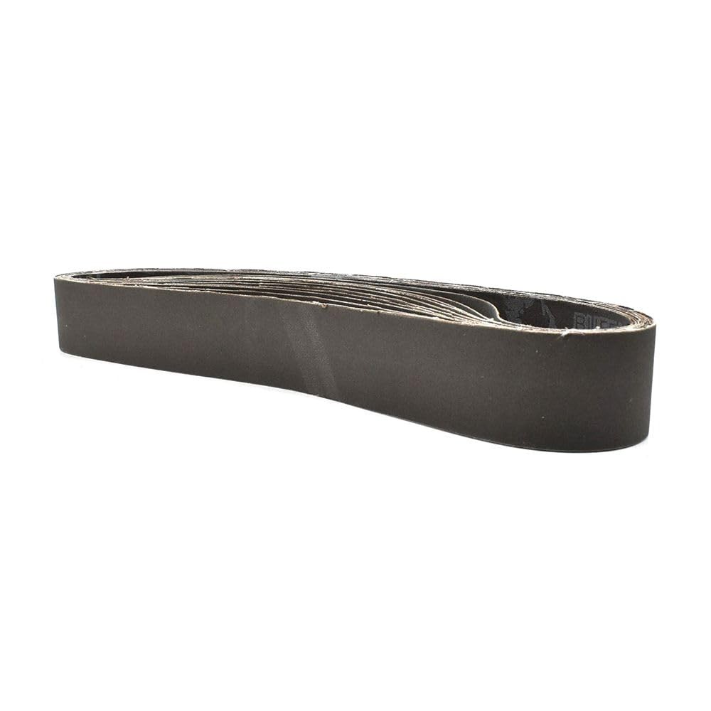 Hardin HPG240-10 1-1/2″ x 30″ Aluminum Oxide Sanding Belt, 240 Grit, 10 Pack