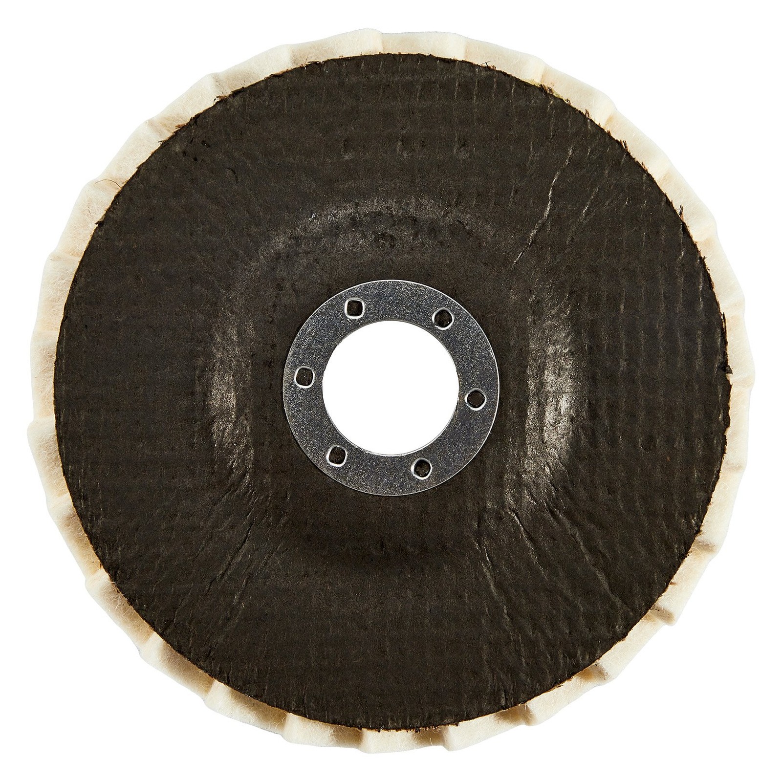 5PCS 4.5/4.8″ Wool Polishing Wheels Buffer Pads Flap Felt Polishing Finish Disc