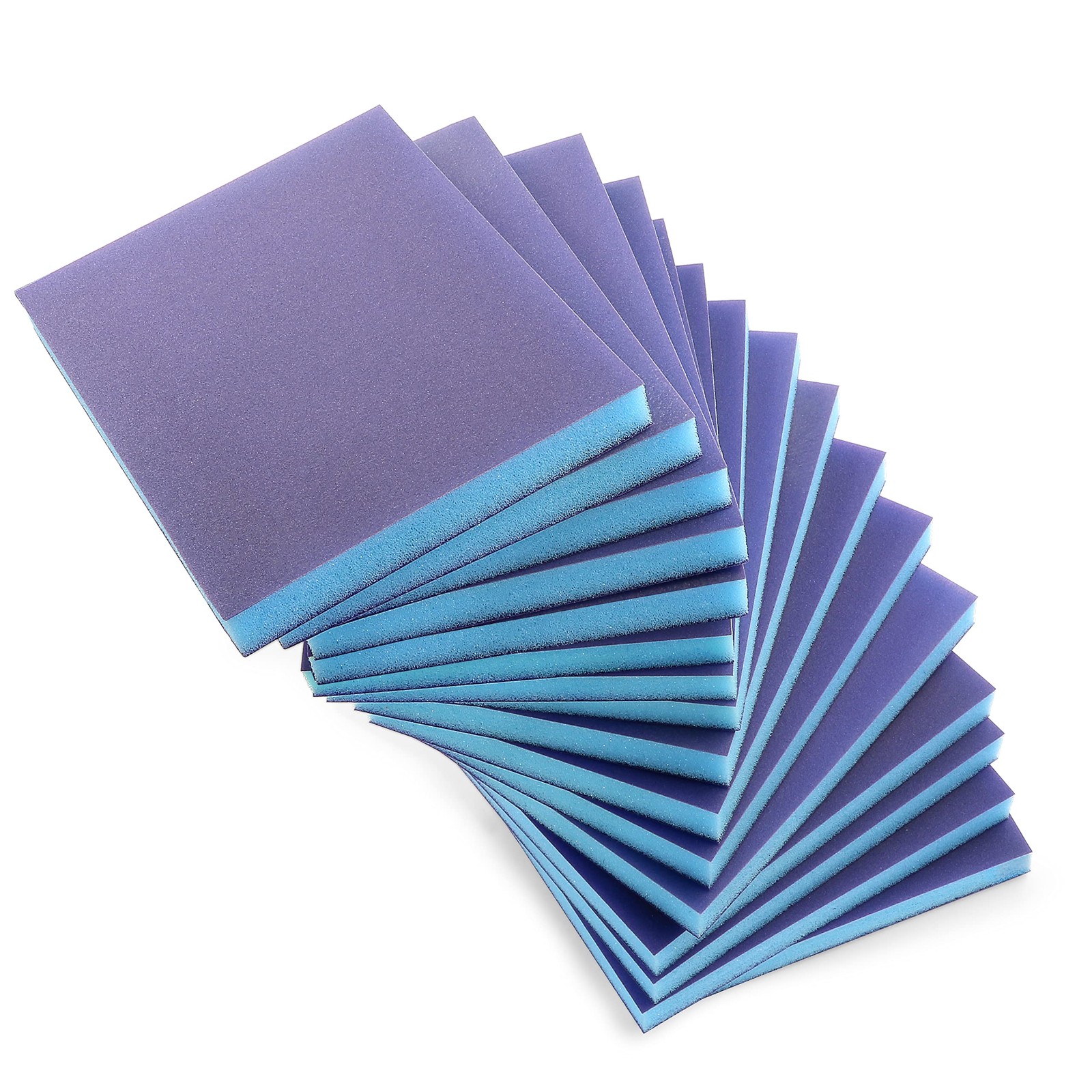 16 PCS 280 Grit Sanding Sponge Blocks Washable Wet Dry Wood Metal Paint Drywall