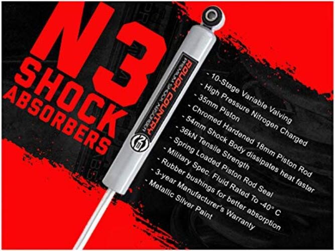 0-2.5″ N3 Rear Shocks for 07-21 GM Tahoe/Yukon/Yukon XL – 23262_A