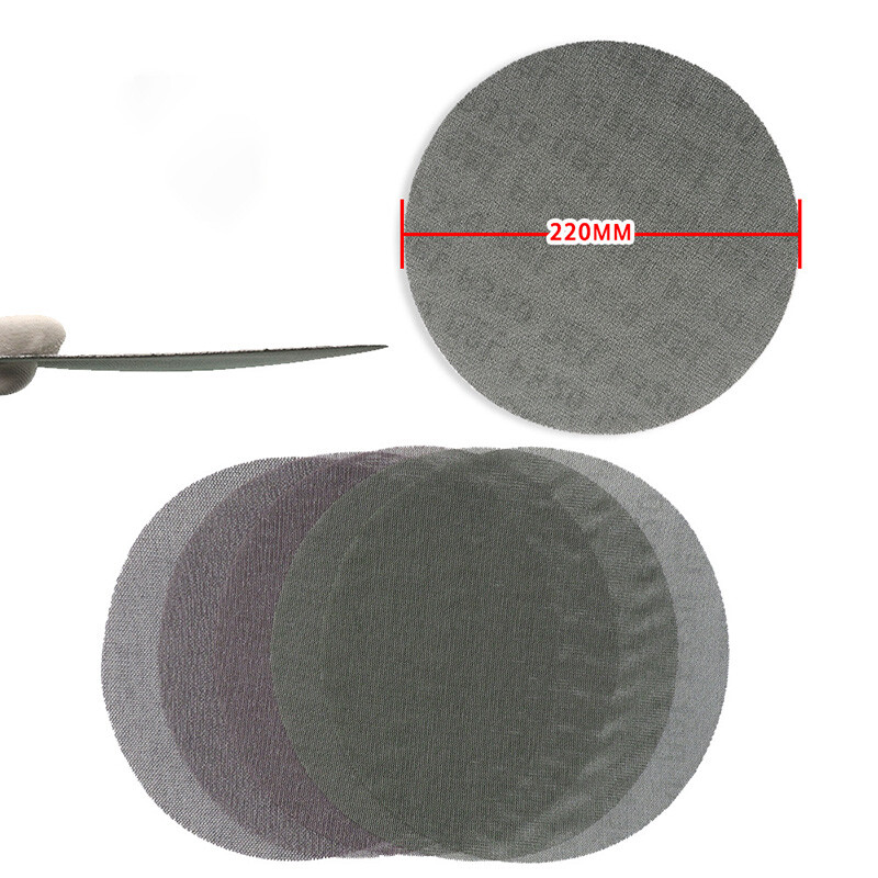 9″220mm Abrasive Sanding Hook and Loop Mesh Discs 80 120 180 240 320 Grit