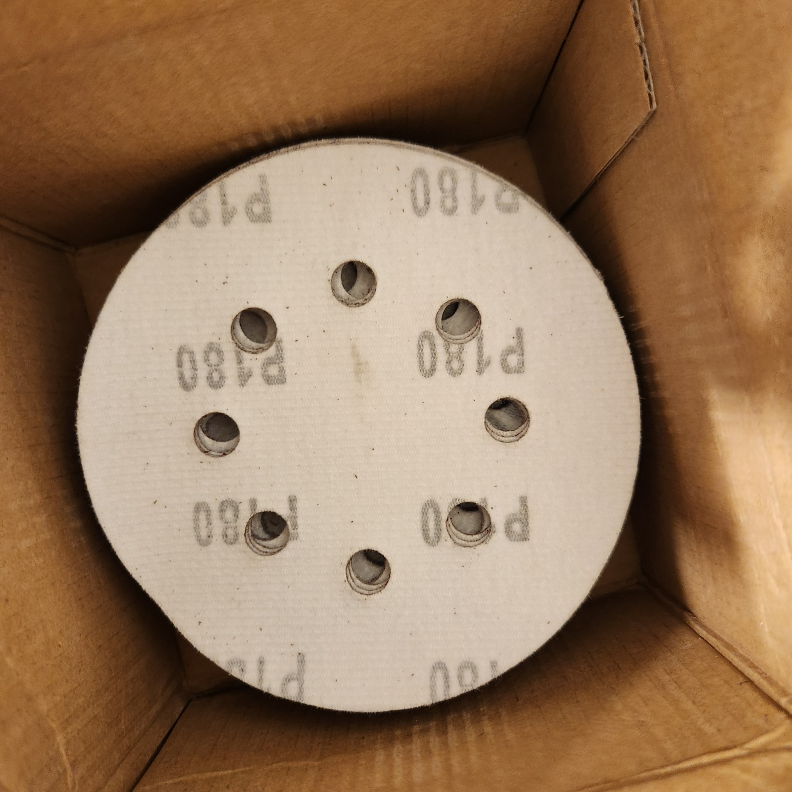 100pc Random Orbital Sander Hook and Loop Sanding Paper, 5-inch Discs, All Grits