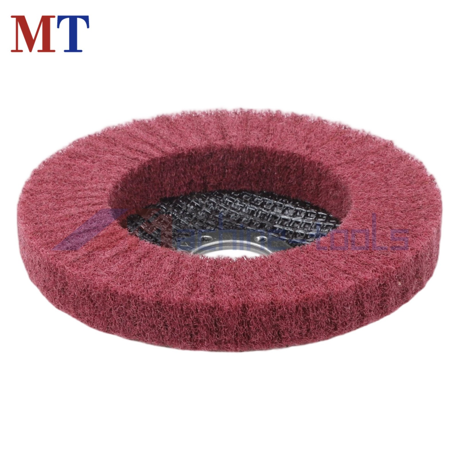 10 Pcs 180 & 320 Grit 4-1/2 Inch Scour Flap Discs Scouring Pad Polishing Wheel