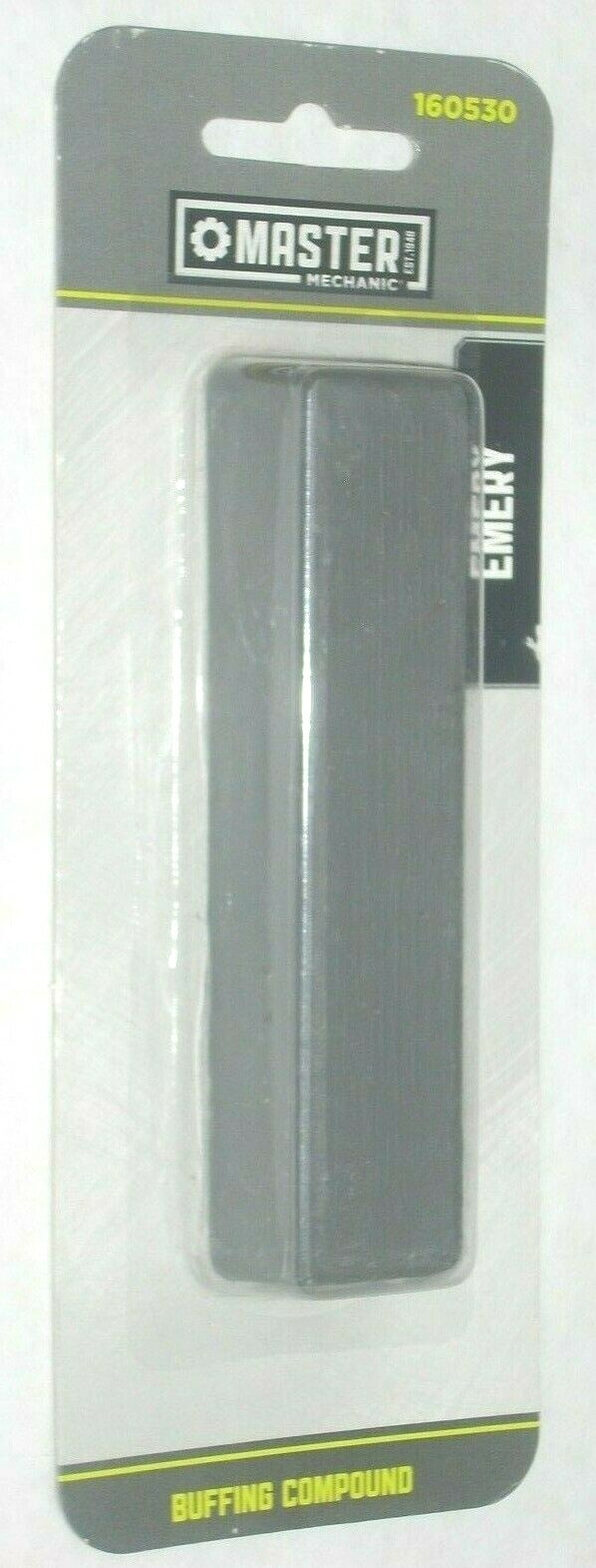 Master Mechanics 160530 Emery Buffing Compound to Smooth Soft and Hard Metals
