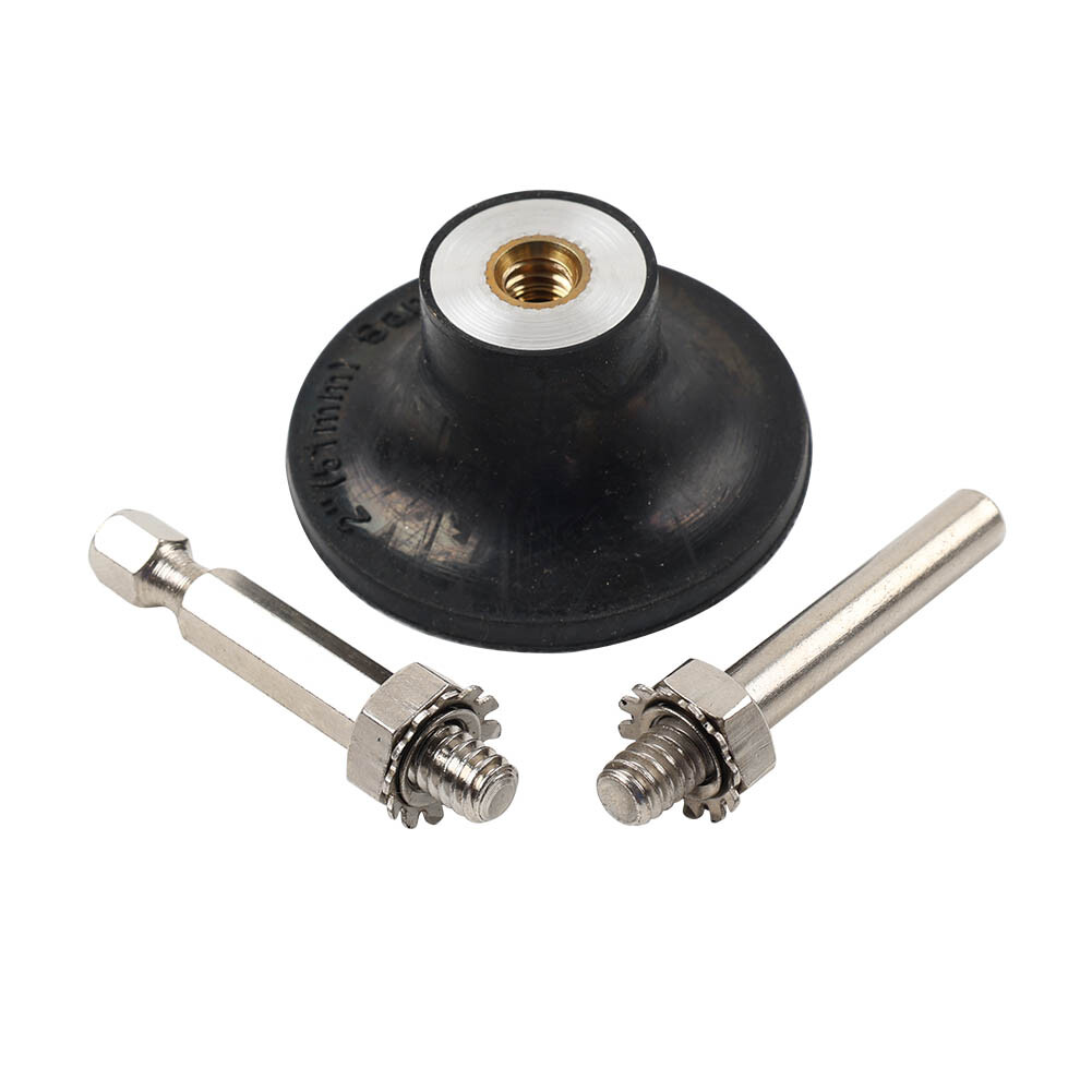 1″ 2″ 3″ Sanding Disc R Type Roll Lock Rotary Pad Holder 1/4″ Shank Die Grinder