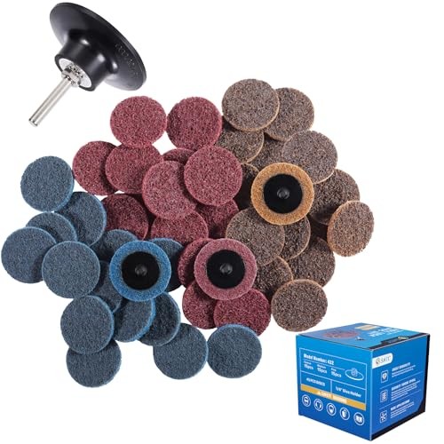 46PCS Sanding Discs Quick Change Discs 1pcs 1/4” 46PCS Sading Discs 2 Inch