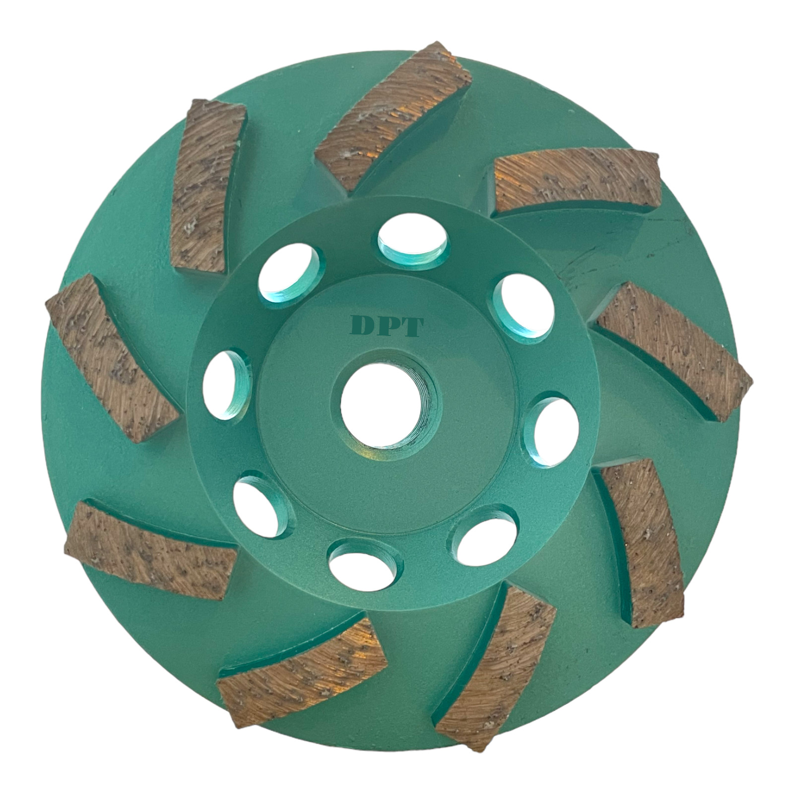 4 Inch Turbo Diamond Cup Wheel for Angle Concrete Masonry Grinder 9 segments