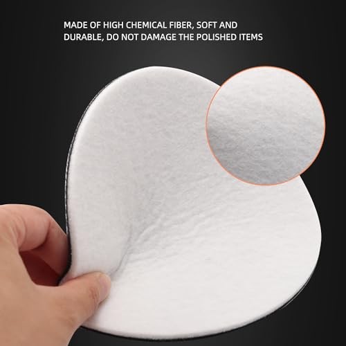 Polishing Pad, 5 Pcs 3”(80mm) Car Polishing Discs Microfiber 3 Inch(80mm)