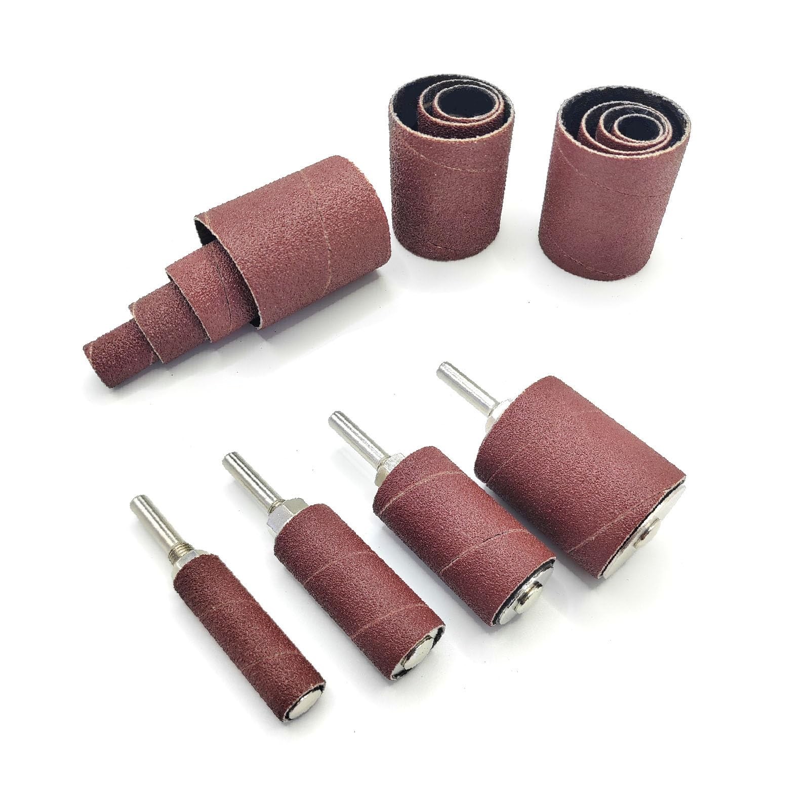 Sanding Drum Kit and Sleeves Set for Drill or Drill Press,2”Long Sanding Drum…