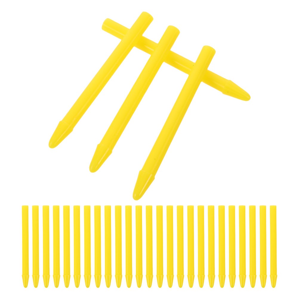 Yellow Plastic Laboratory Grinding Rod Pestle for 1.5ml Tubes Tissue Sample Prep