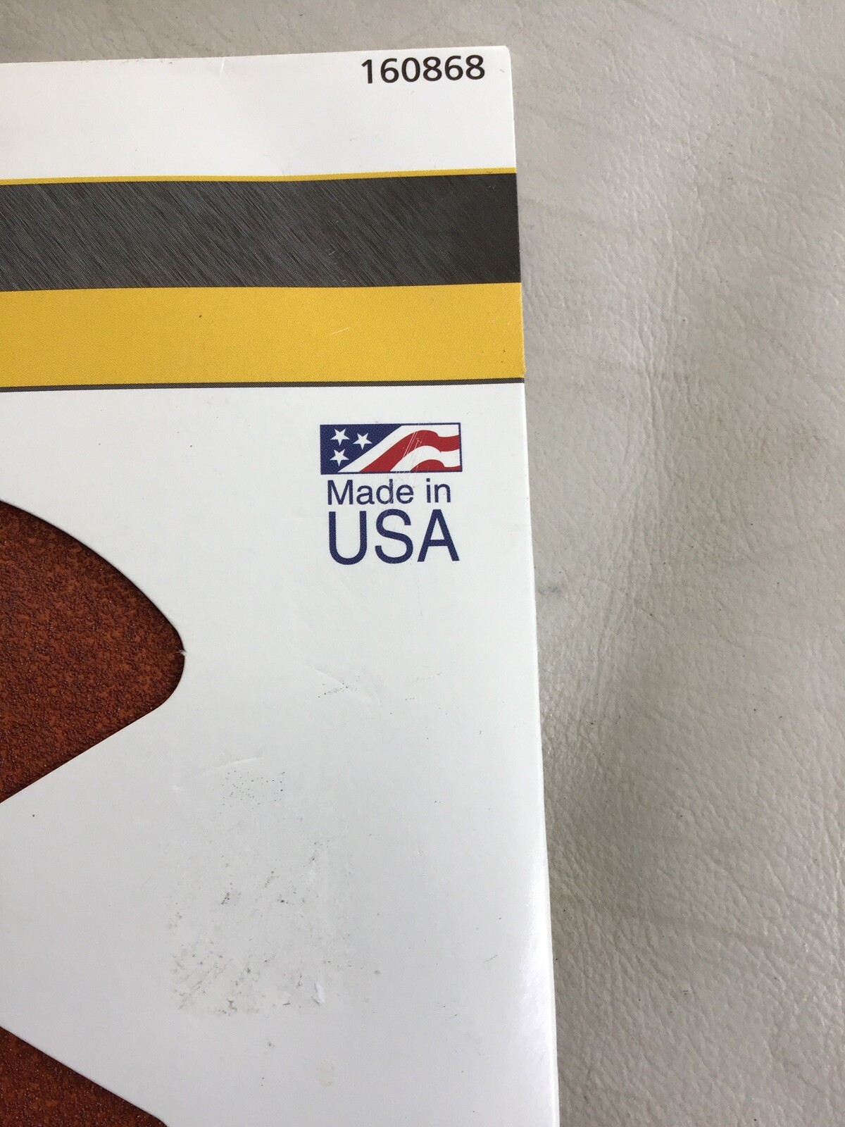 Lot Of 4 PKS Master Mechanic #160868 6” Stick-On 100 Grit Sanding Discs USA