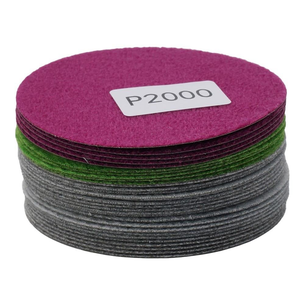 Sandpaper Sanding Discs 3in 75mm 800-3000 Grit Hook&Loop Mixed Power Tools