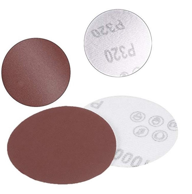 40pcs Hook and Loop 3 Inch 600 800 1000 3000 Grit Sand Paper Sanding Discs