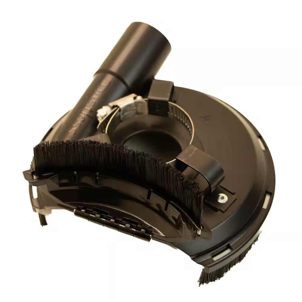 5 In. Dust Shroud Pro-Universal Fit Small Angle Grinder Attachment for Dust Cont