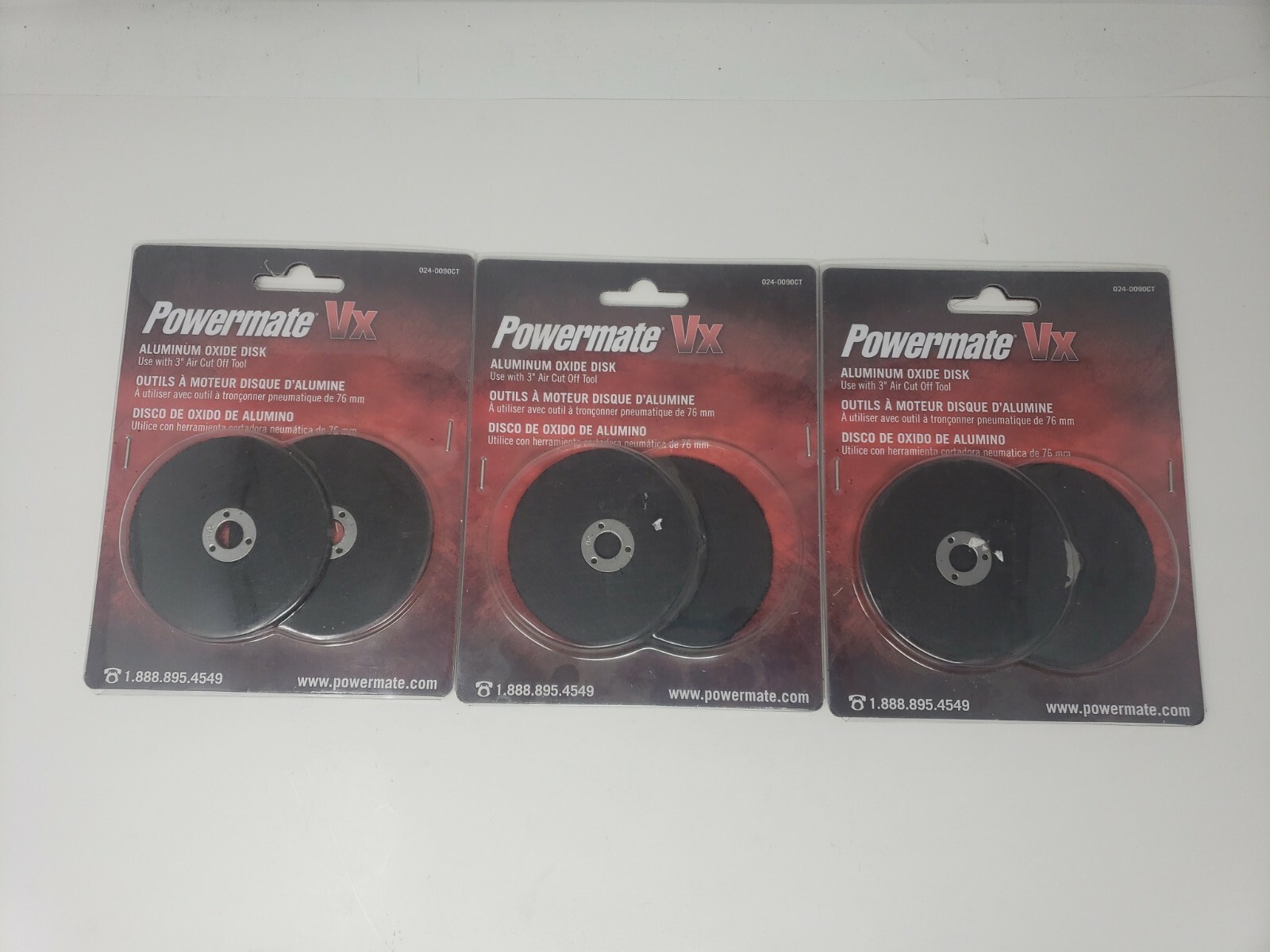 Powermate Vx Aluminum Oxide Disk 024-0090CT SEE DESCRIPTION