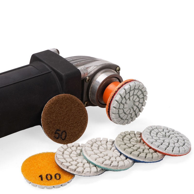 2-Inch 50mm Diamond Polishing Pads Water Grinding Disc 50-3000 Grit Marble Stone