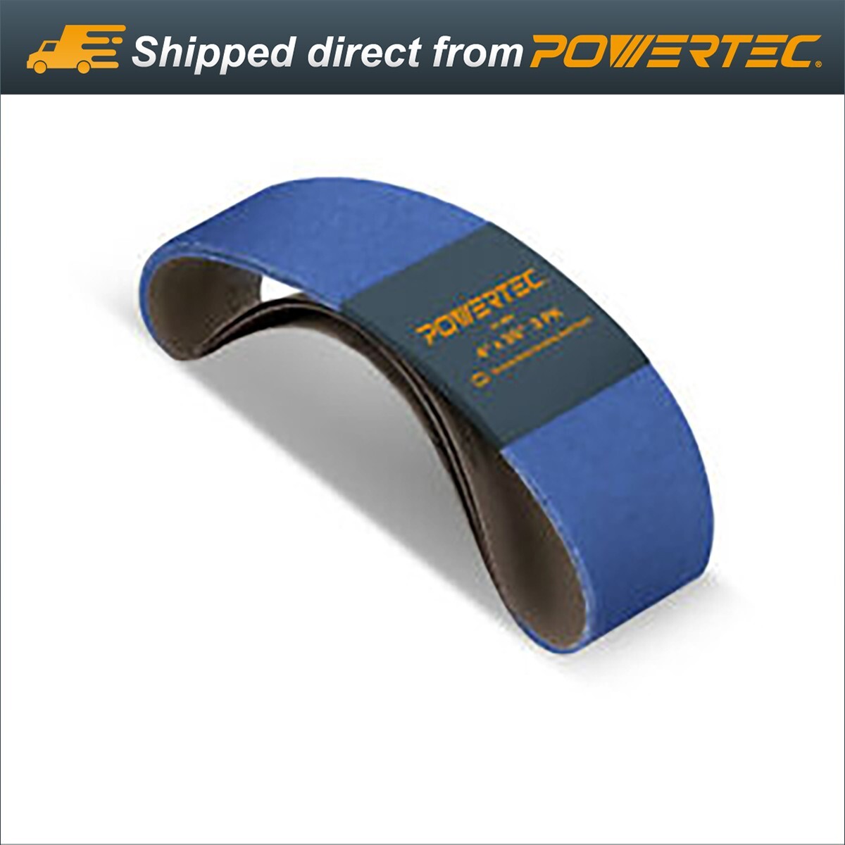 POWERTEC 4×36 inch 24 Grit Metal Grinding Zirconia Sanding Belt-3pcs 4436024Z-3