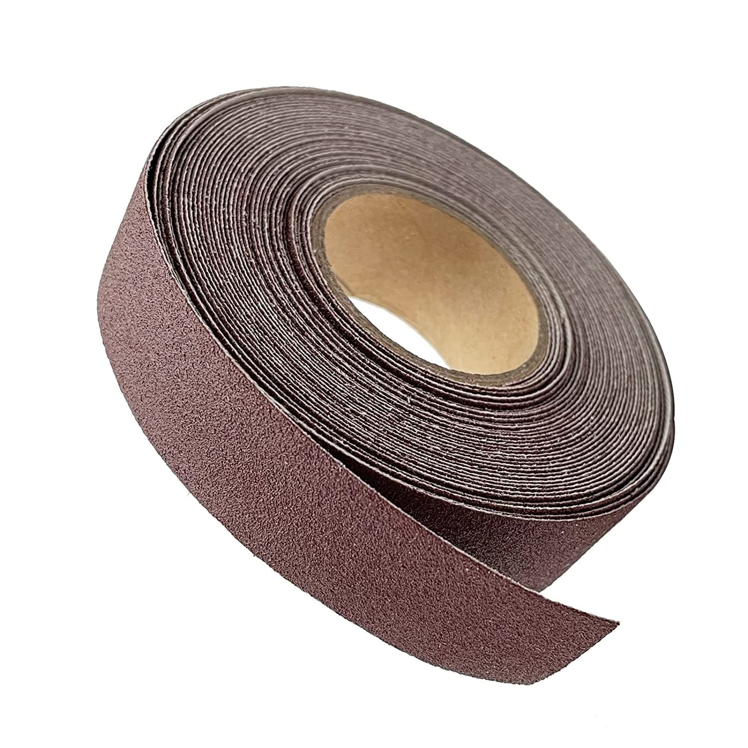 80 Grit Continuous Sandpaper Roll 1 X 26 Feed Emery Cloth Aluminium Oxide