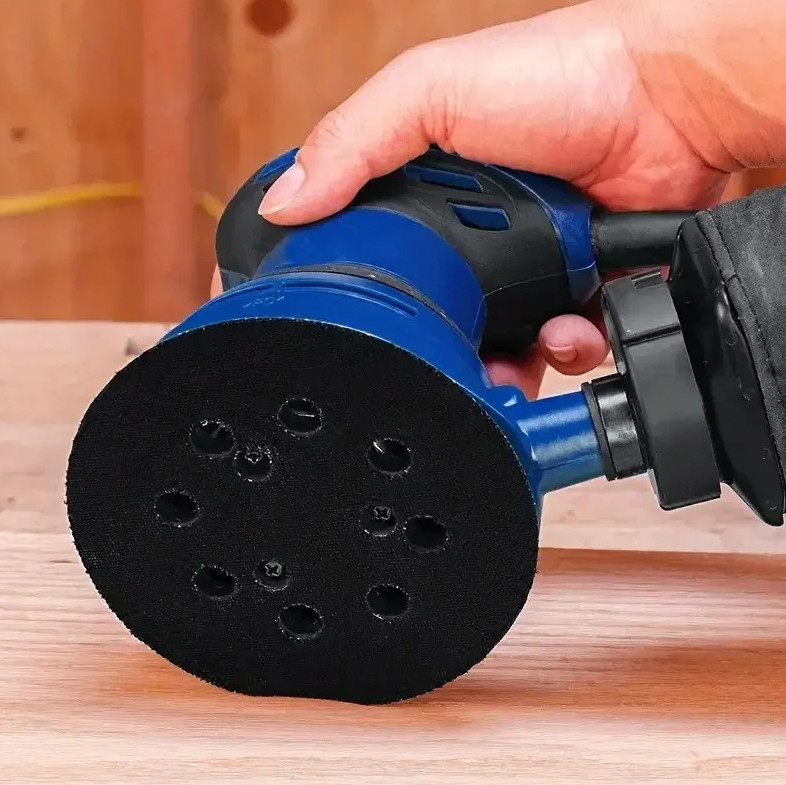 1pc 125mm (5in) Orbital Sander Pad with 8-Hole Hook & Loop Backing – NEW