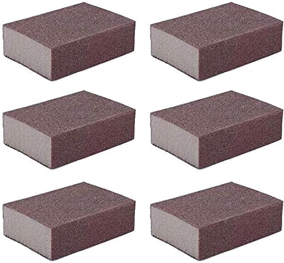 High-Density 180 Grit Sanding Blocks – Versatile Buffing Pads for Wood & Metal