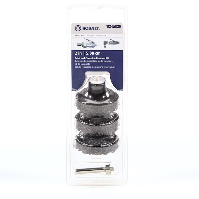 Kobalt 4 PIECE 2″ PAINT & CORROSION REMOVAL KIT 245836 NEW – Buy More & Save!