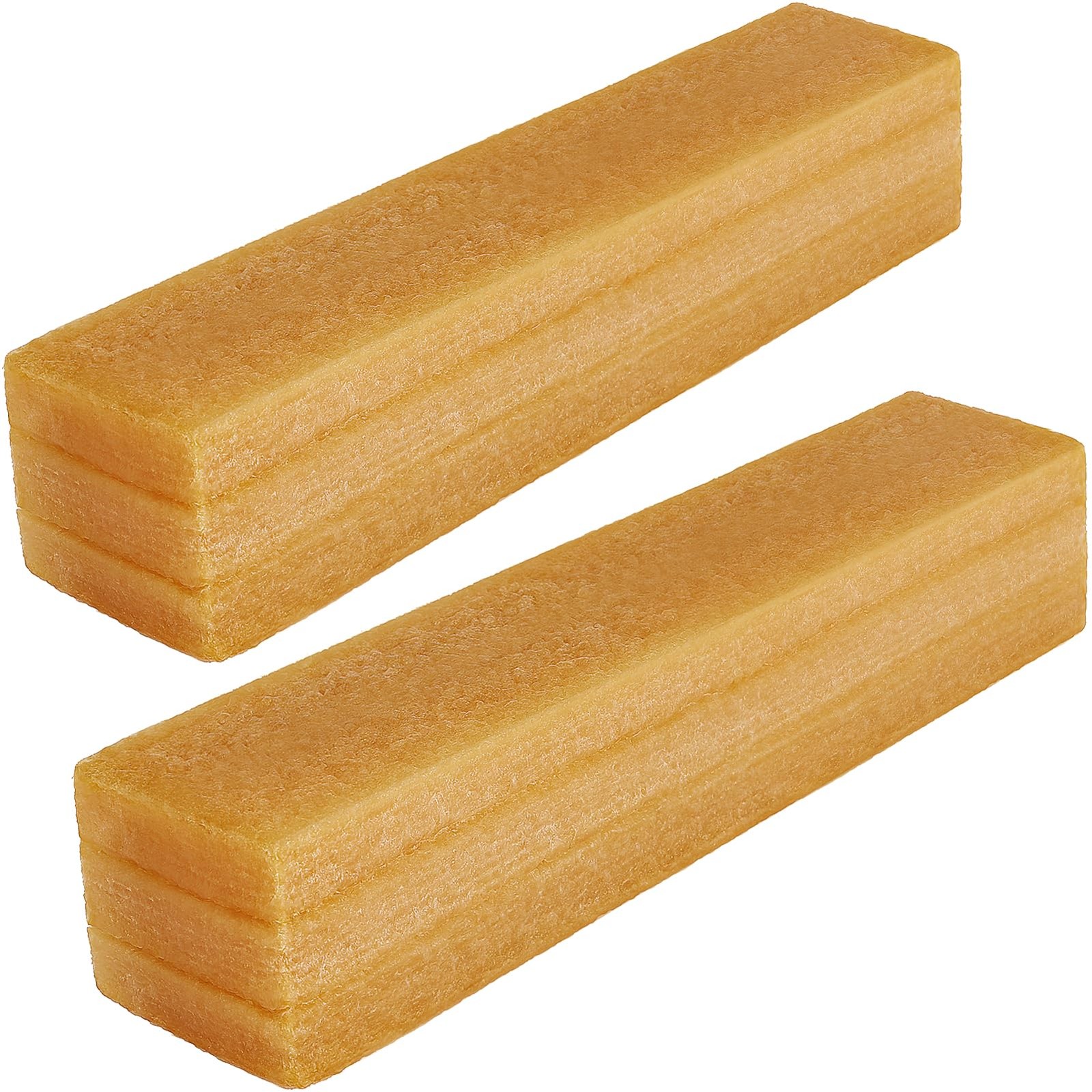2 Pack Sanding Belt & Disc Cleaner Stick – Natural Abrasive Reviver Bar 1-1/2…