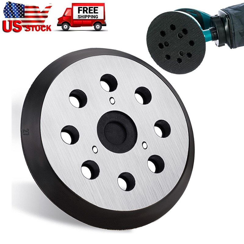 5″ 8 Hole Hook&Loop Sander Pad For Makita BO5031 BO5031K BO5041 BO5041K XOB01Z