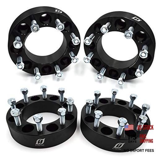 8×6.5 Wheel Spacers 2 inch with 9/16-18 Studs Compatible with 94-10 Dodge Ram