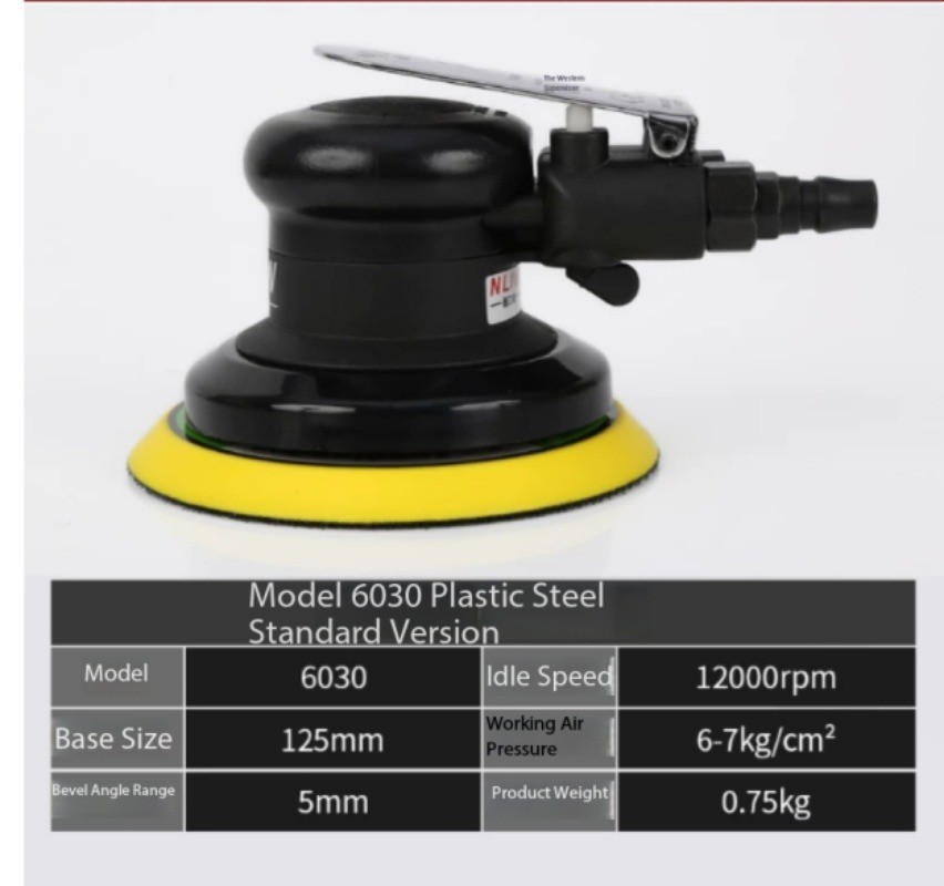 Sander, Polisher, Pneumatic Sander, Air-powered Dry Sander, Waxing Machine