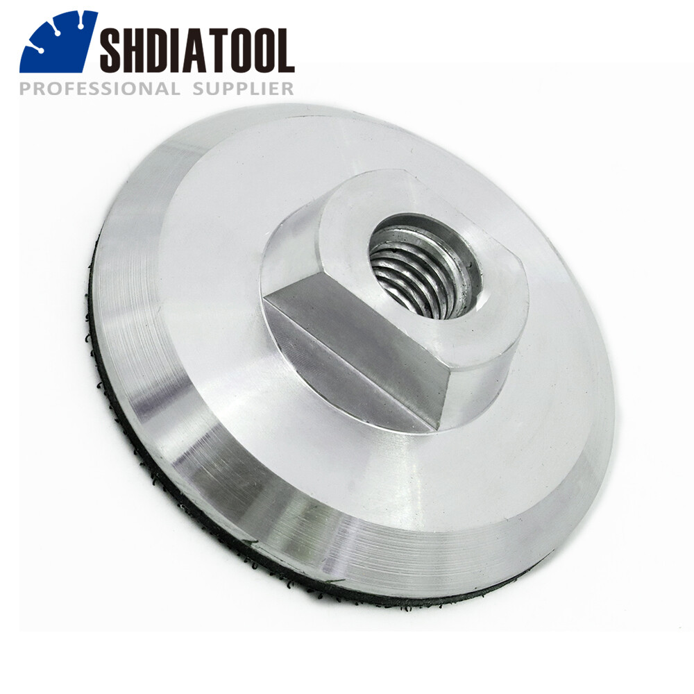 2units 4″/100mm Aluninum Backing Plate Backer Pad for Angle Grinder Polishing