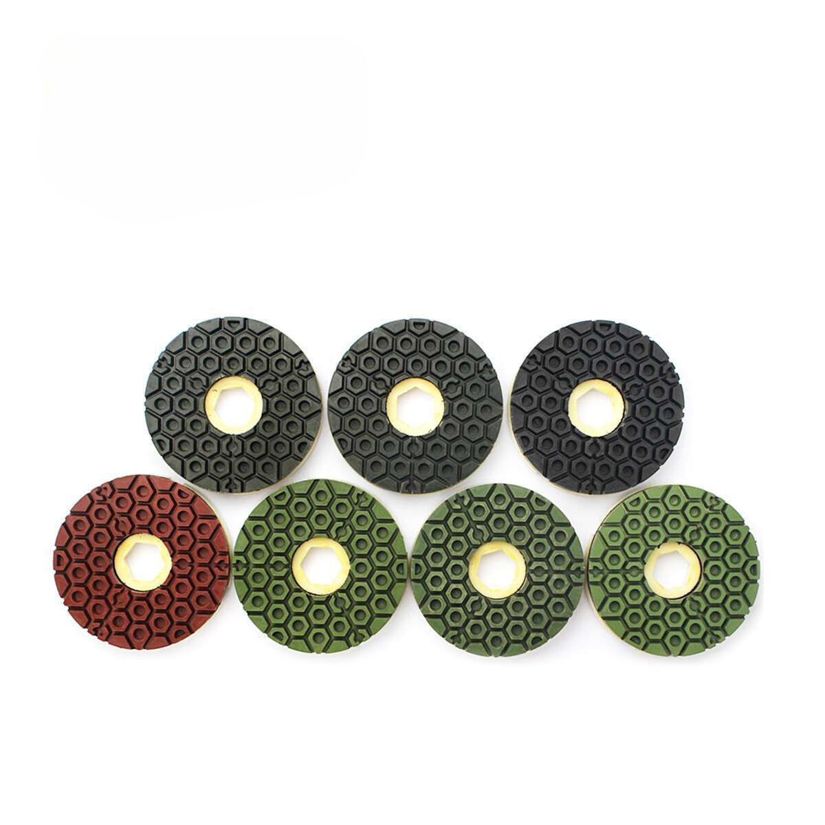 5″*5mm diamond edge grinding wheel back with snail clasp connection