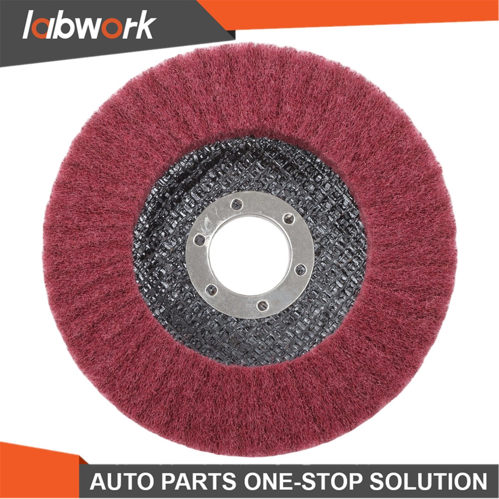 Labwork 10 Pack 4-1/2″ x 7/8″ 180 & 320 Grit Scour Flap Disc for Angle Grinder