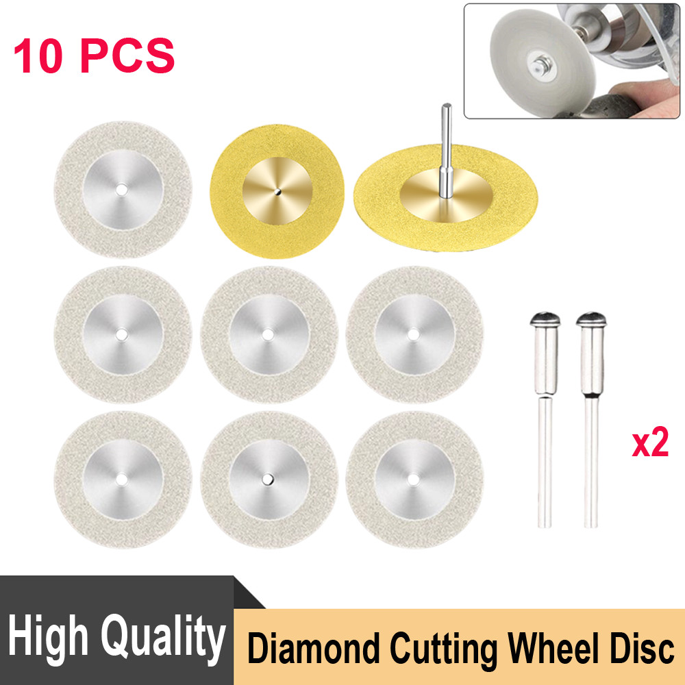Ø 16-60mm Diamond Cutting Wheel Disc Cut Off Jade Stone Glass Metal Rotary Tool