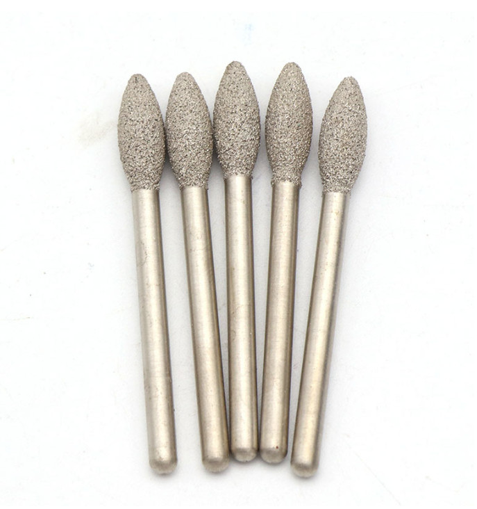 Diamond Grinding Cutting Burr For Dremel Drill Bits Rotary Tool Grinder 2mm-6mm