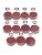 110PCS 1 Inch Sanding Discs Kit for Drill Sanding Attachment | 11 Grits 40-600 t