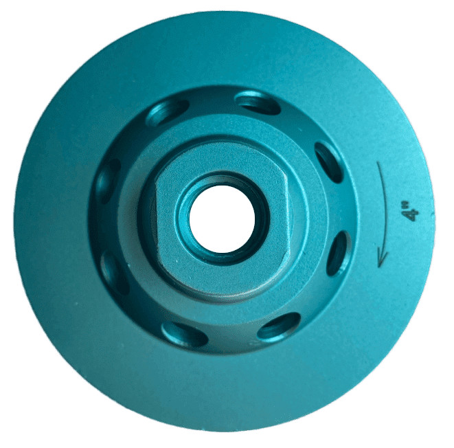 3-Pack 4 Inch Diamond Turbo Cup Wheel Grinding Concrete,Masonry, 5/8″-11 Thread
