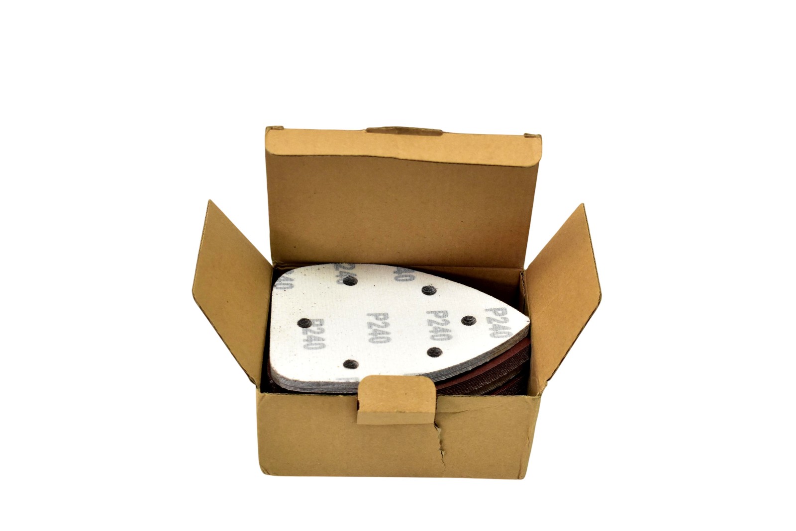 Shenzhen Yuehao MS02 Sanding Discs P240 Red Polymer Orbital Sander 60 Pack