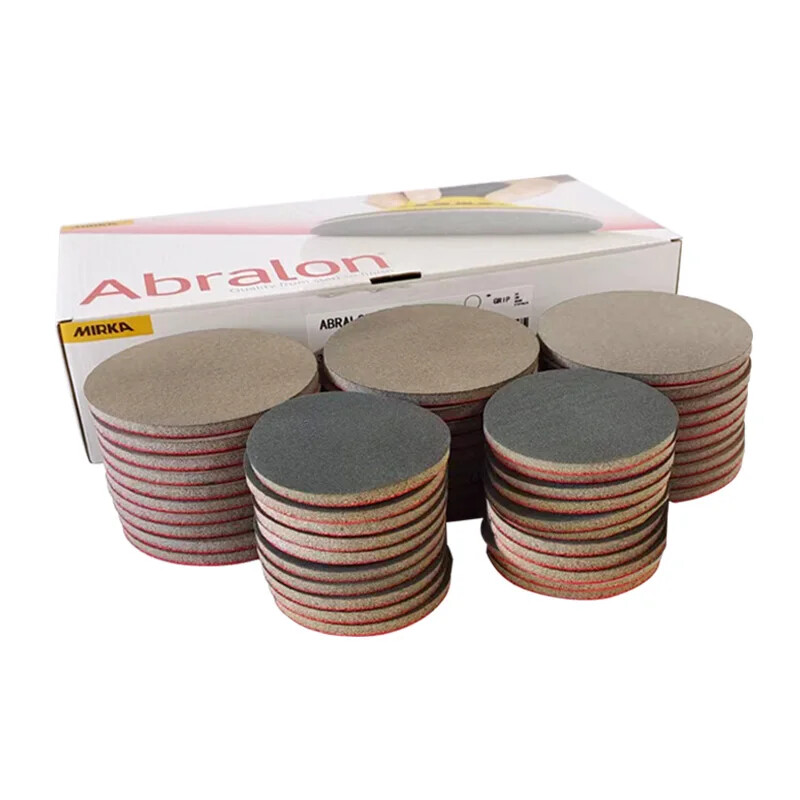 MIRKA3 Inch Disc Cotton Sandpaper Automotive Paint Glass And Other Fine Abrasive
