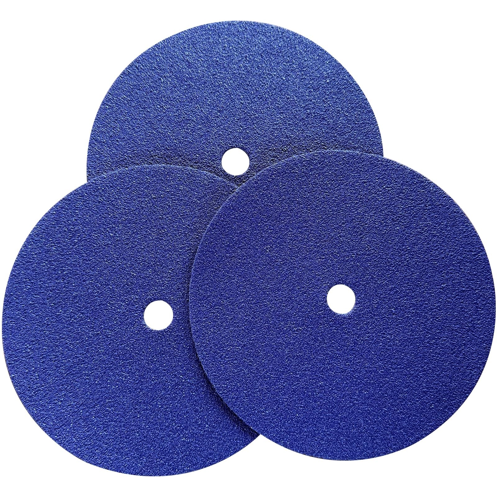 JLD 9″ Sanding Disc, 60 Grit Blue Zirconia Sticky, for JLD109 Lawn Mower Blad…