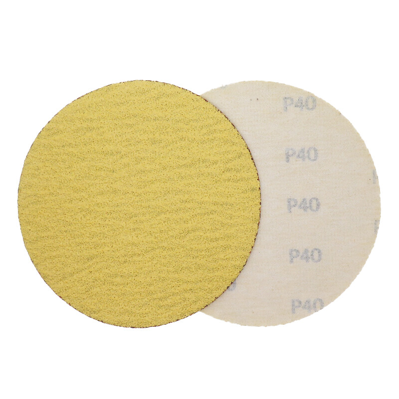 6 Inch 150mm Yellow Sanding Discs Hook and Loop Sandpaper Pads Grit 40 – 800